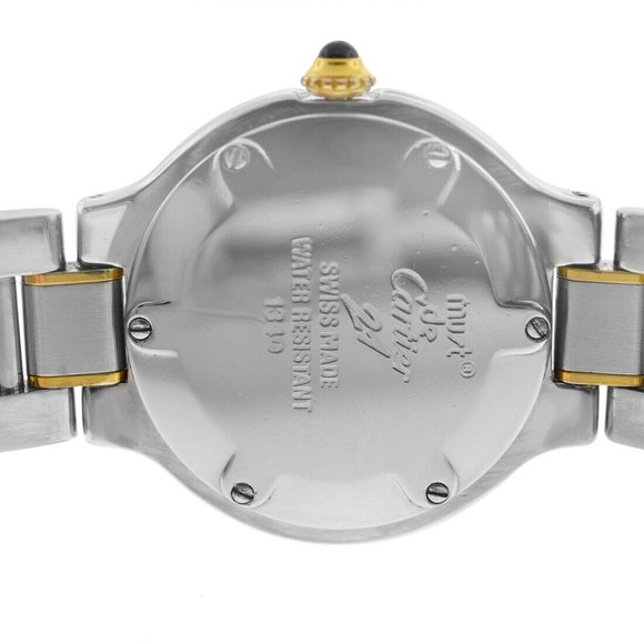 MINT! Cartier 18k 28mm Ladies Watch! - Picture 7 of 8